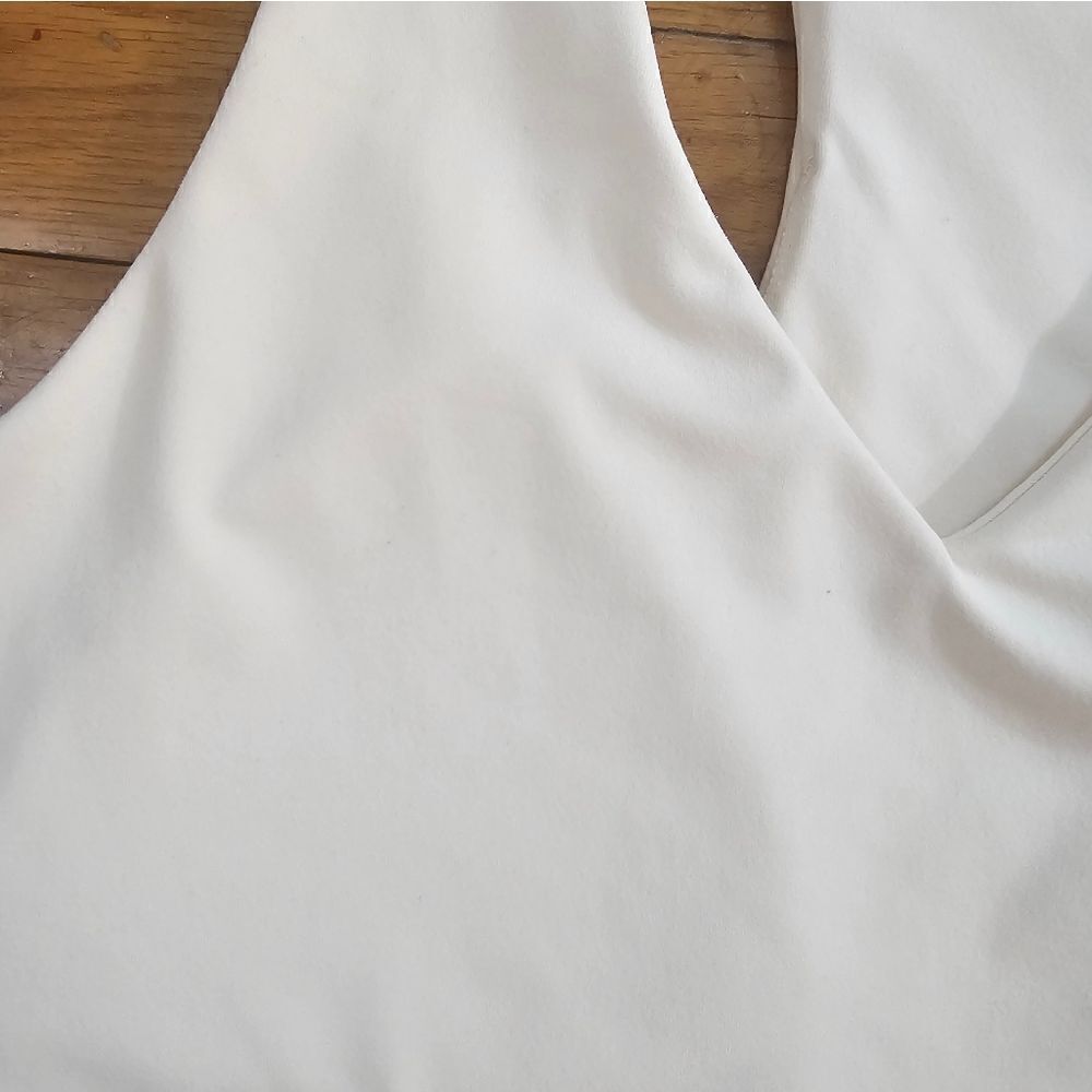 Fabletics On The Go White Built In Bra Dress Large - Picture 9 of 11